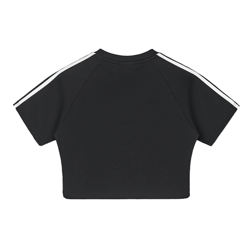 Black Cotton Crop Top – Vylera