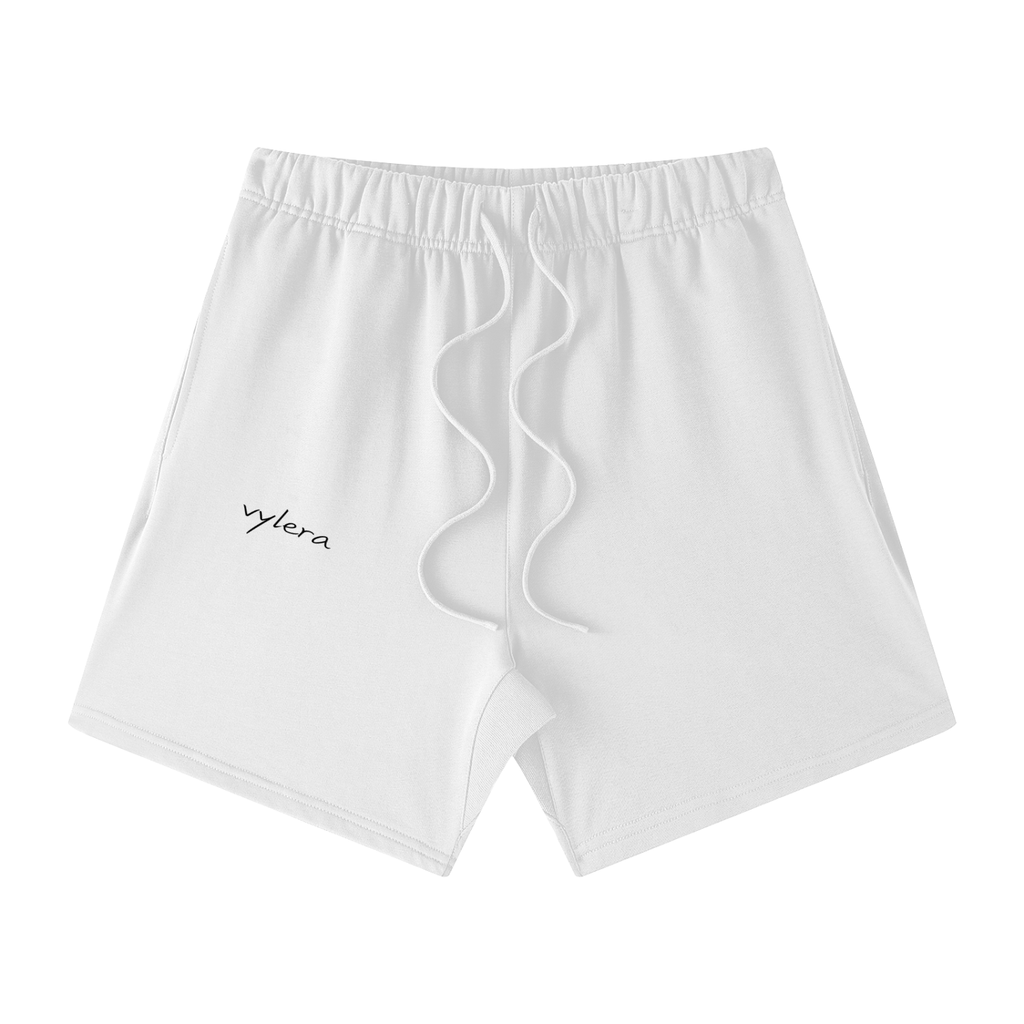 Vylera Cotton Shorts - White