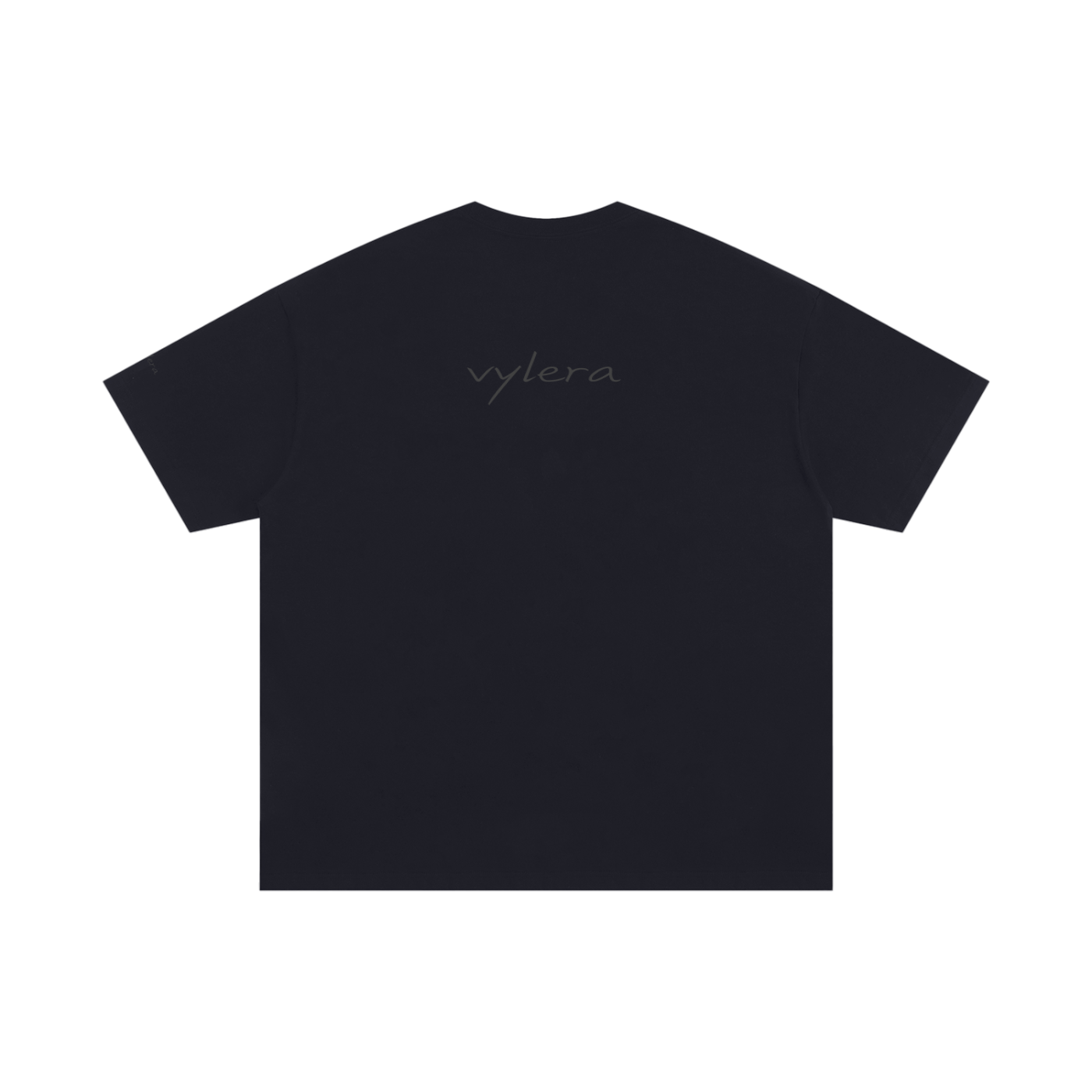 Black Cotton Classic Tee – Vylera