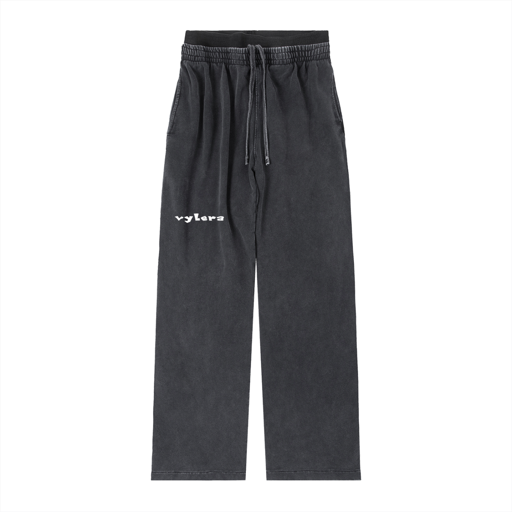 Vylera Cotton Pants - Black