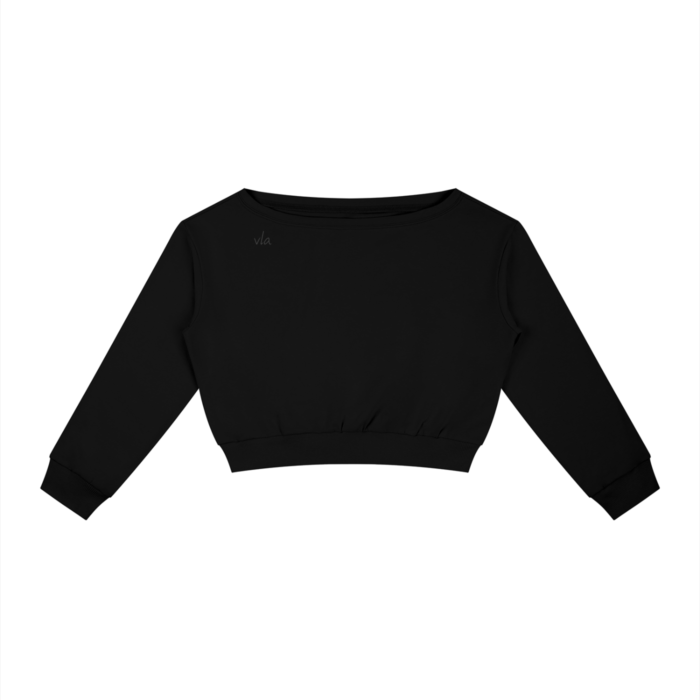 Black Off-Shoulder Long Sleeve Tee – Vylera