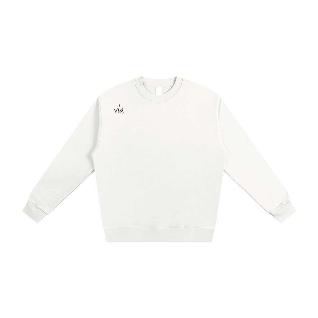 White Cotton Long Sleeve Tee – Vylera