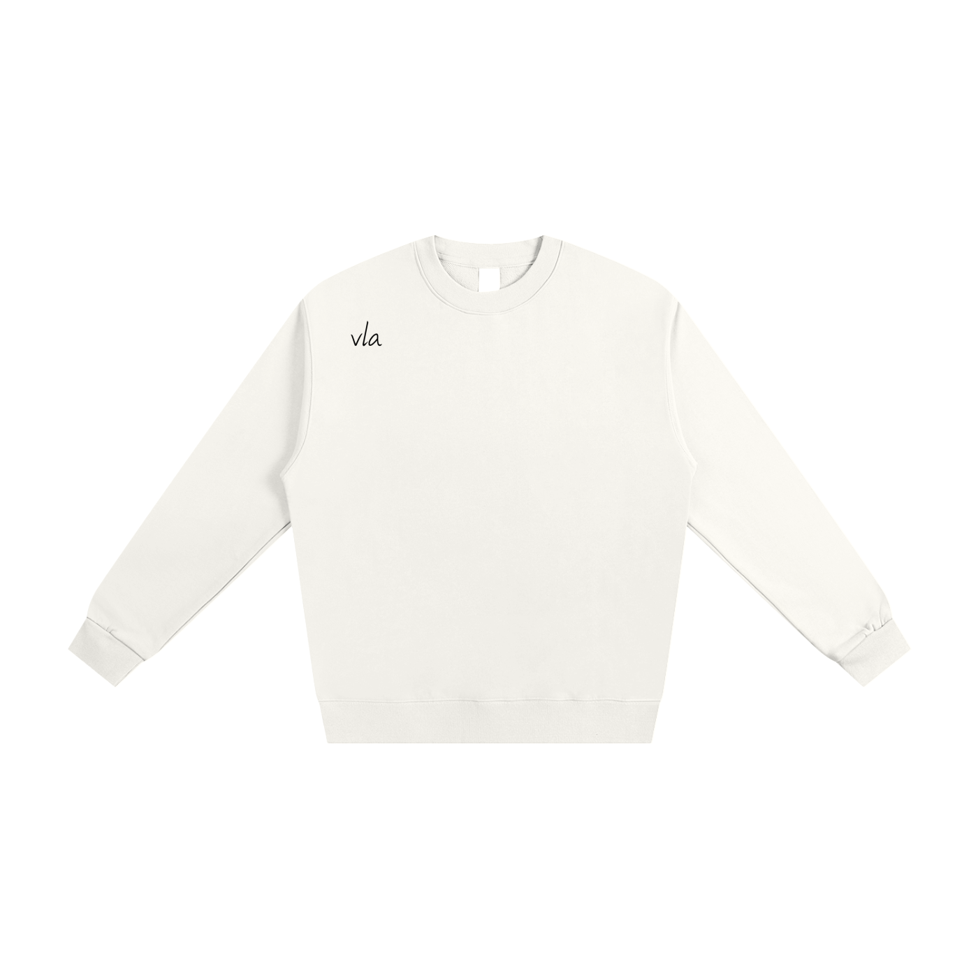 White Cotton Long Sleeve Tee – Vylera